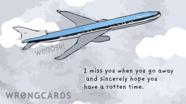 Missing You Cards Ecard with the text: 