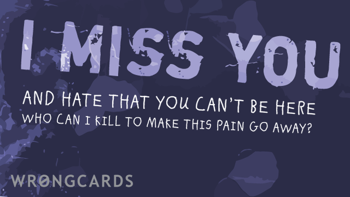 Missing You Cards Ecard with the text: 