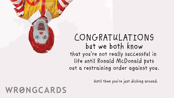 Congratulations Ecard with the text: 