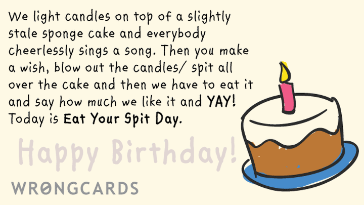 Birthday Ecard with the text: 