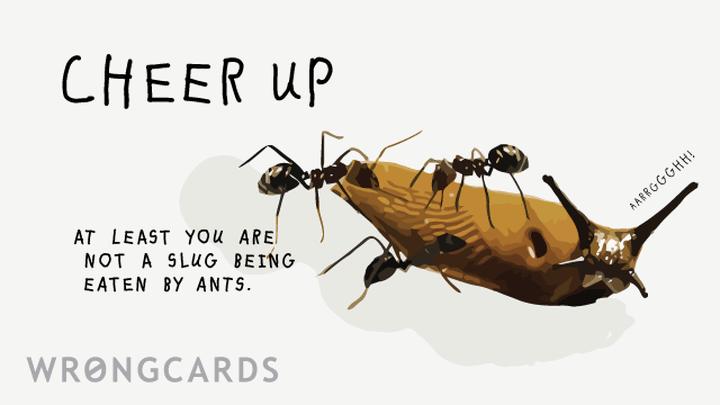 CheerUp Ecard with the text: 